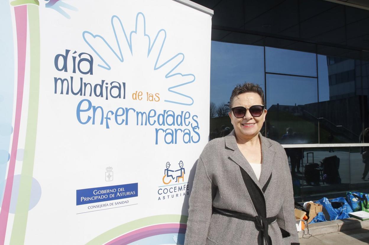 Dulce María González, afectada por la malformación de Chiari. 