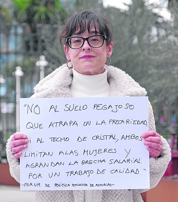 Ana Isabel Álvarez, del Fórum de Política Feminista.