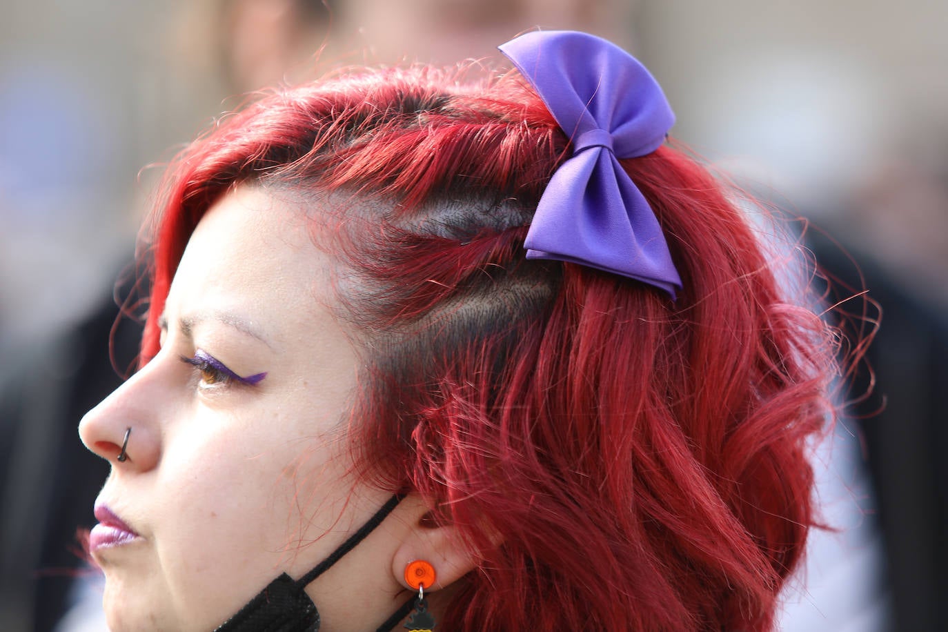 Fotos: 8M, Día de la Mujer. Avilés, «por la dignidad de todas»