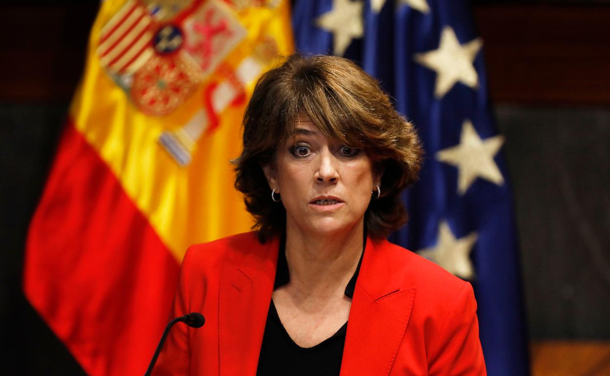 La Fiscal General del Estado, Dolores Delgado.