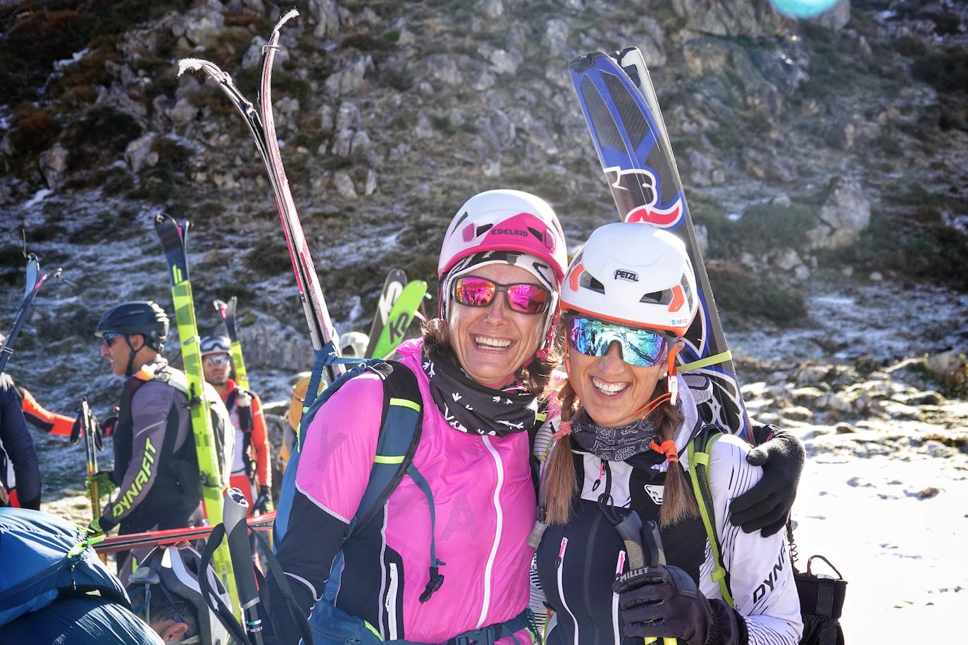 La carrera de esquí de montaña reúne este fin de semana a 120 participantes de toda España y Europa en el macizo de Andara, en los Picos