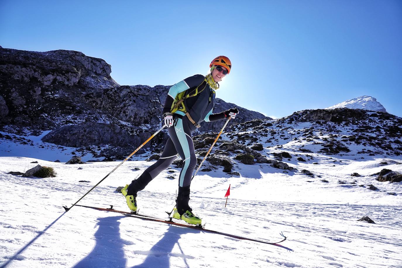 La carrera de esquí de montaña reúne este fin de semana a 120 participantes de toda España y Europa en el macizo de Andara, en los Picos