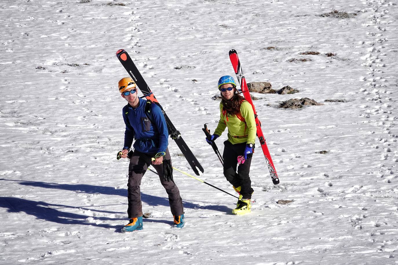 La carrera de esquí de montaña reúne este fin de semana a 120 participantes de toda España y Europa en el macizo de Andara, en los Picos