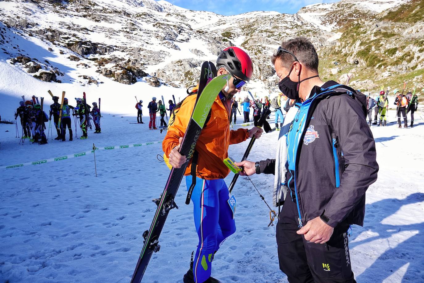 La carrera de esquí de montaña reúne este fin de semana a 120 participantes de toda España y Europa en el macizo de Andara, en los Picos