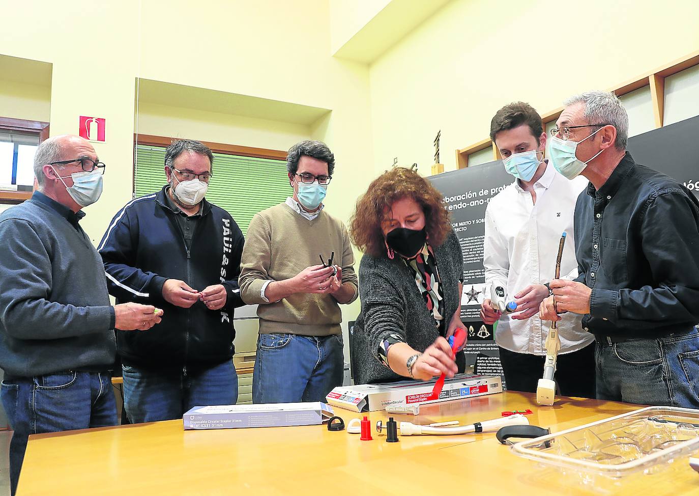 Ciruingeniería. José Manuel Sierra (EPI), José Luis Cortizo (EPI), José Luis Rodicio, Rocío Fernández (EPI), Emilio Lopez-Negrete y José Ignacio Rodríguez. 
