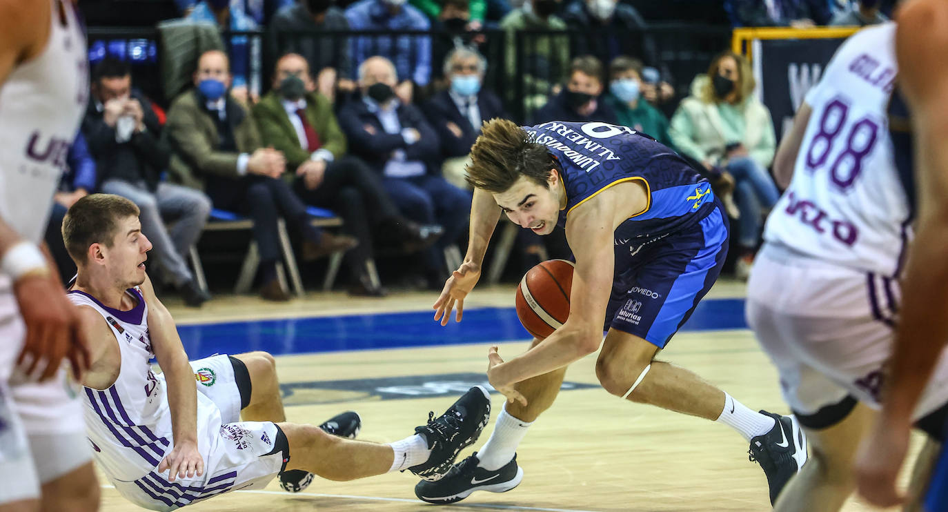 El base colombiano y el pívot tinerfeño destacaron en el tercer triunfo consecutivo de los ovetenses ante el Valladolid