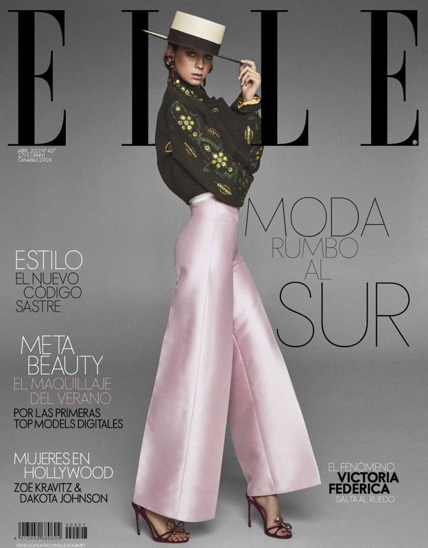 Victoria Federica, en la portada de 'ELLE'.