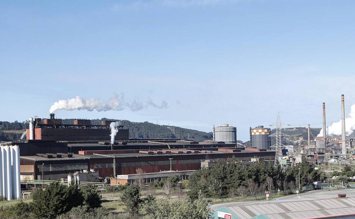 Factoría de ArcelorMittal en Gijón
