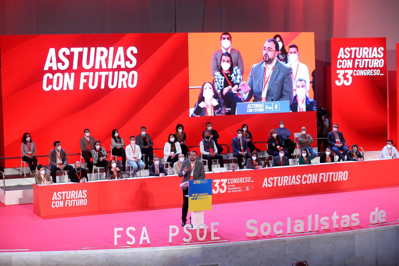 La FSA arranca su 33 Congreso condenando la invasión de Ucrania y reivindicándose como el partido «asturianista» por excelencia.