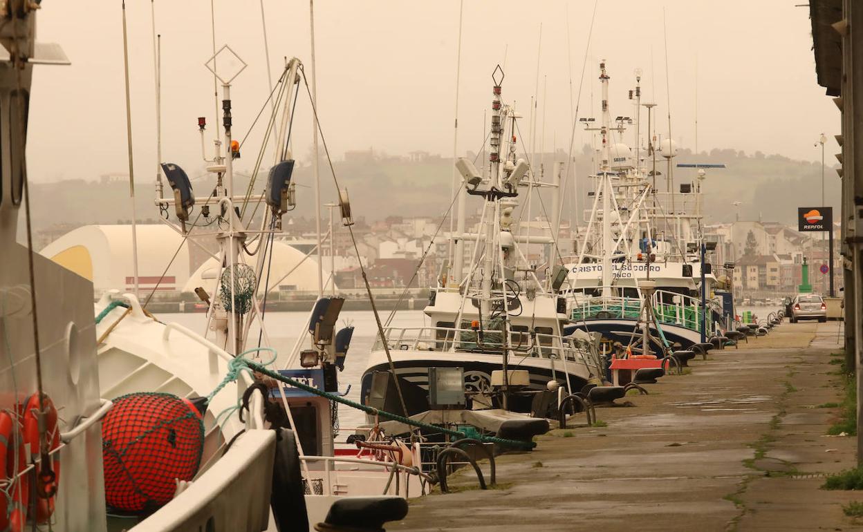 Paro total en la flota pesquera de Asturias hasta el miércoles