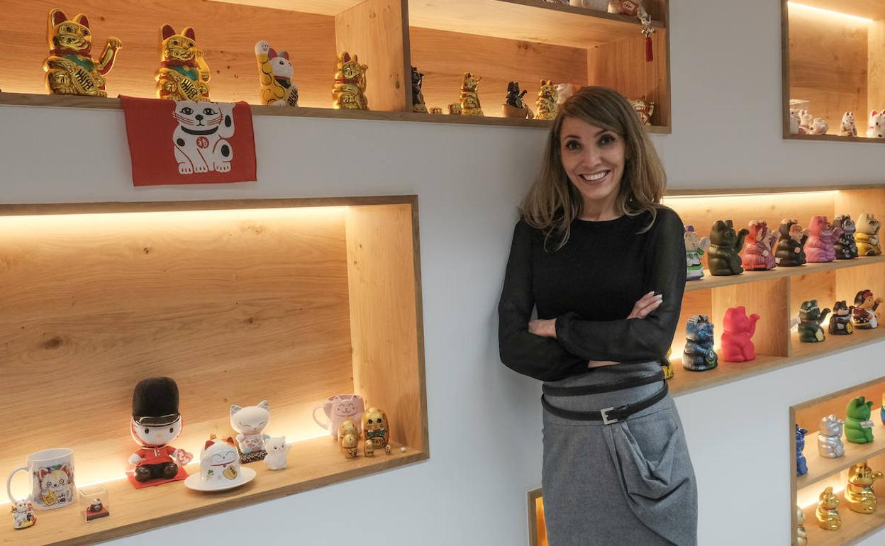 Irene Cano posa para EL COMERCIO en las instalaciones de la multinacional en Madrid.