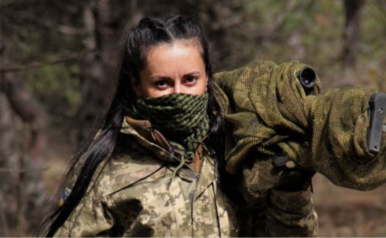 'Carbón', en una imagen distribuida por las Fuerzas Armadas ucranianas. 