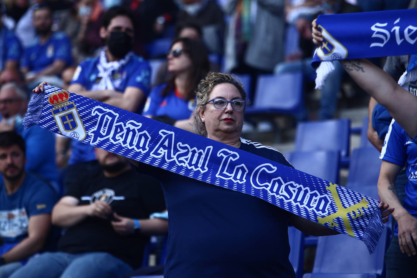 El conjunto azul se llevó la victoria en el Carlos Tartiere gracias a un gol de Bastón.