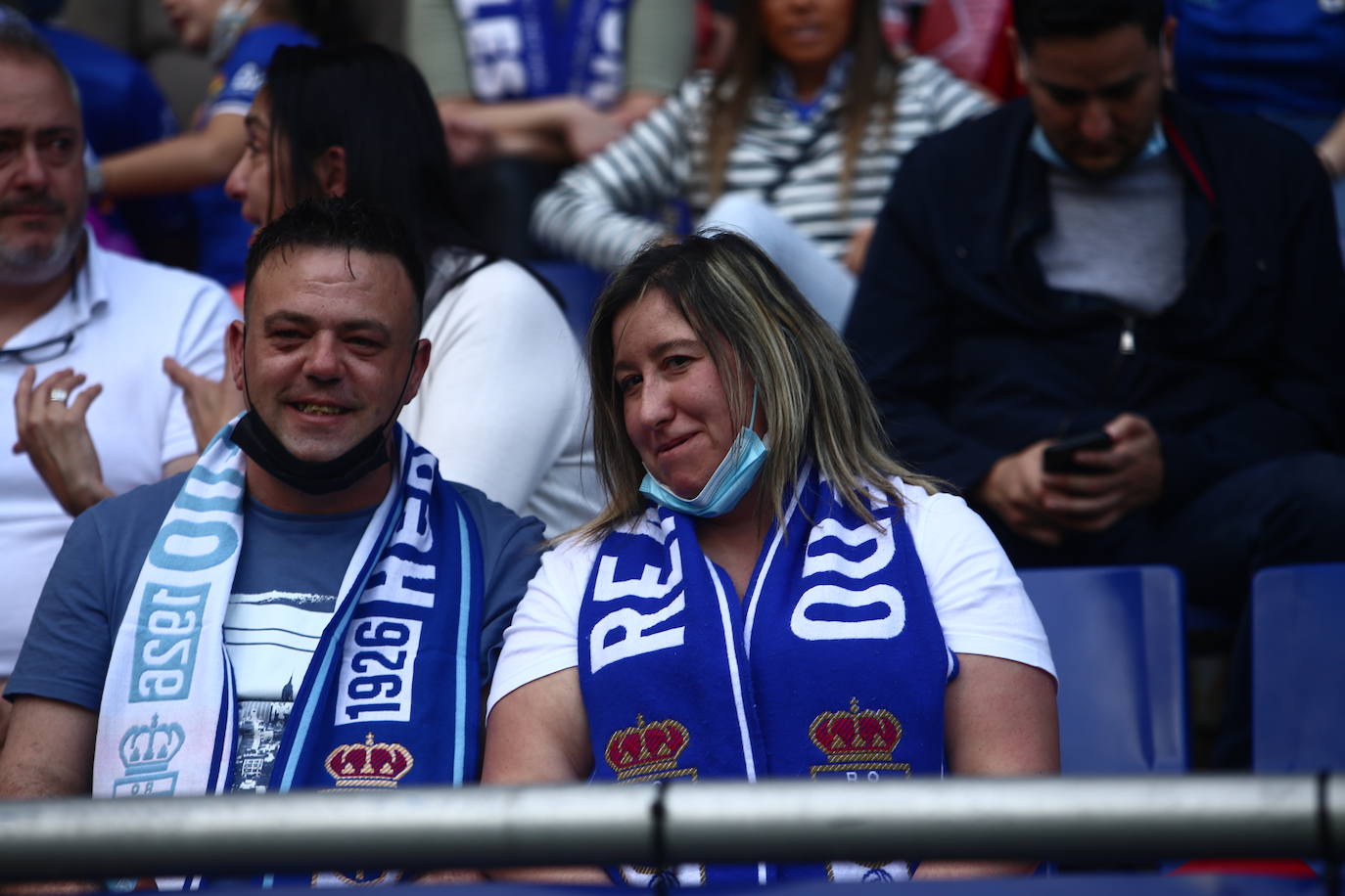 El conjunto azul se llevó la victoria en el Carlos Tartiere gracias a un gol de Bastón.