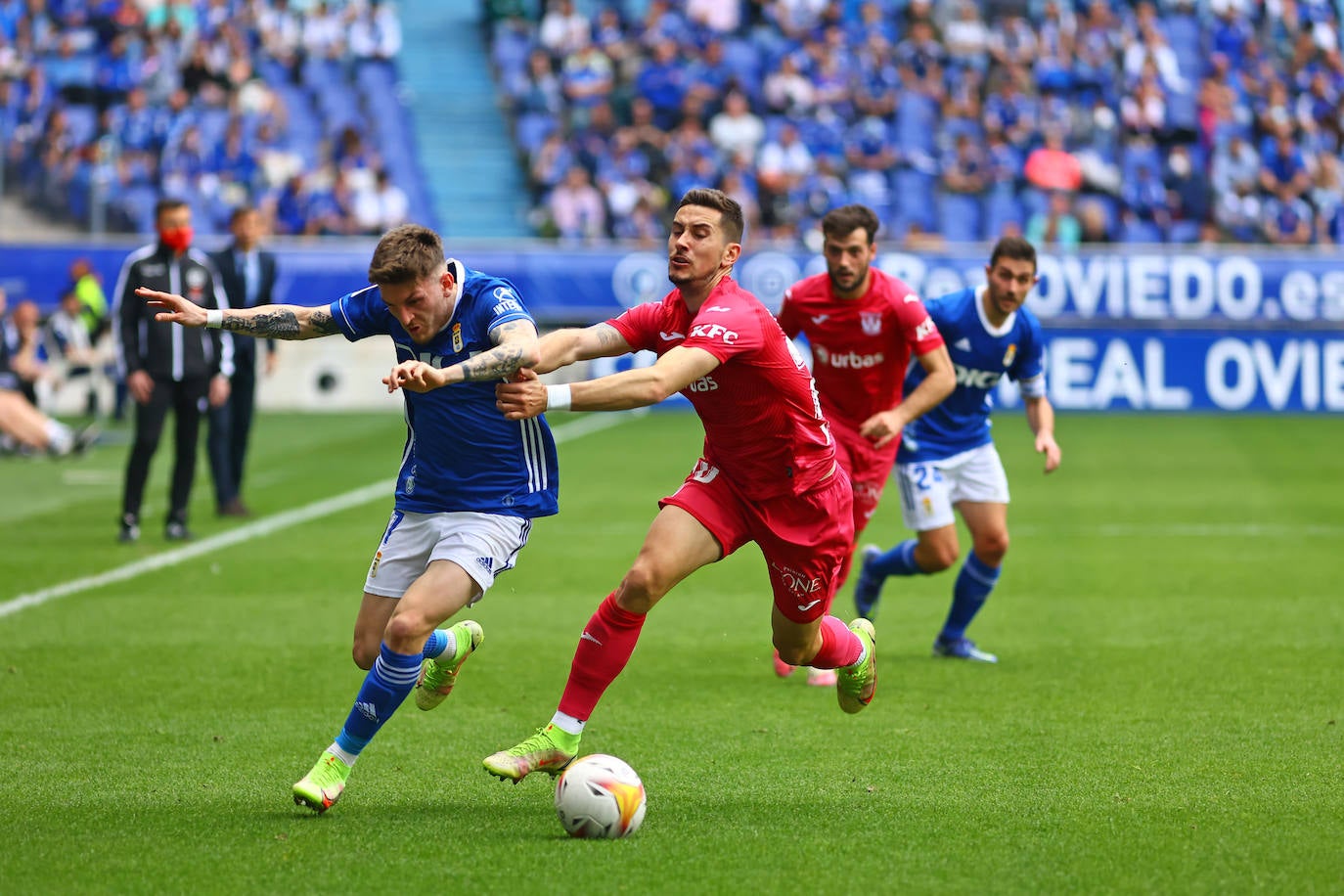 Fotos: Las mejores imágenes del Real Oviedo - Leganés