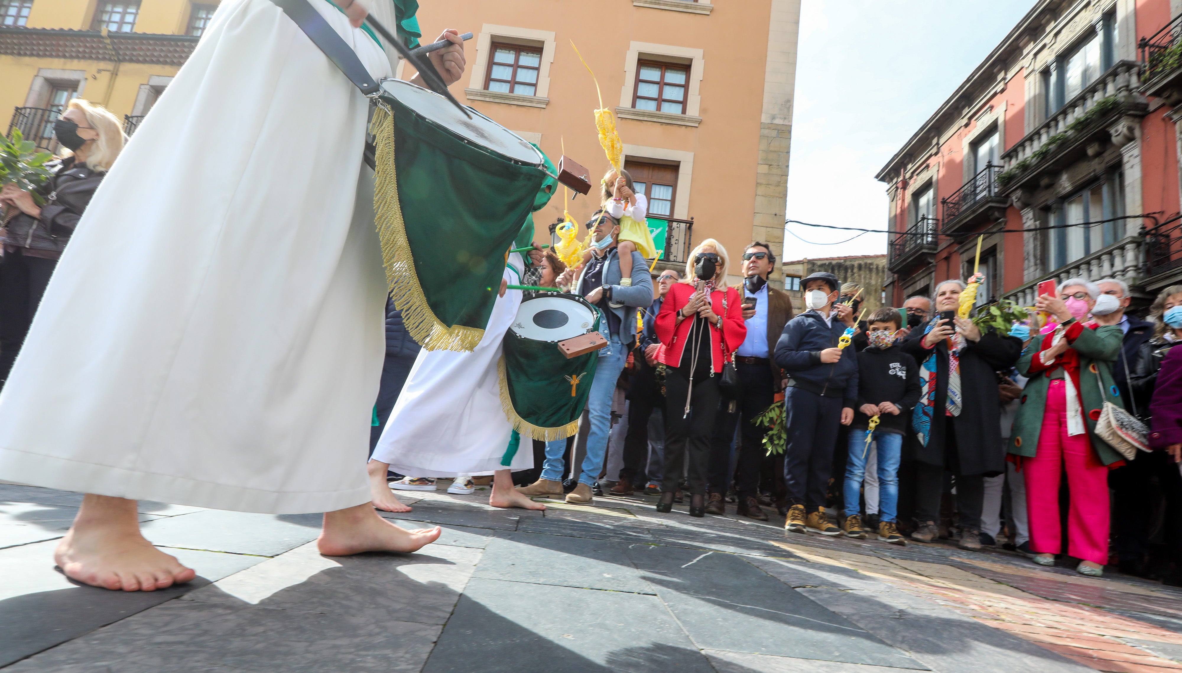 Fotos: Avilés recupera el Domingo de Ramos