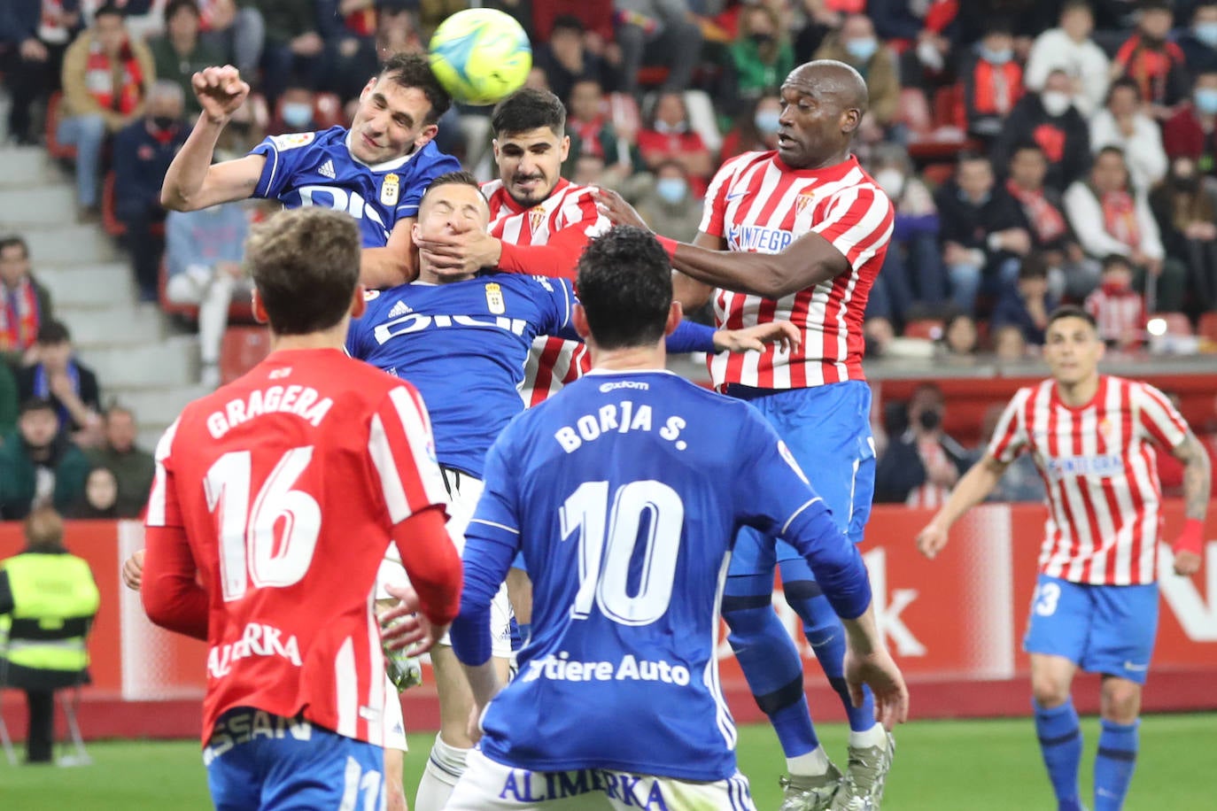 Fotos: Las mejores jugadas del Sporting - Oviedo