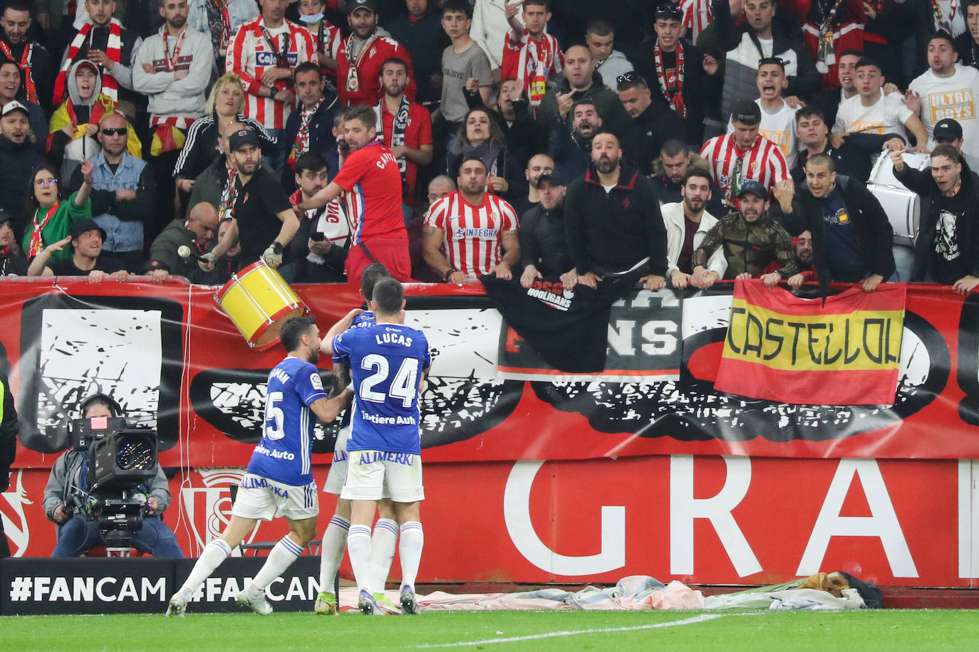 Fotos: Las mejores jugadas del Sporting - Oviedo