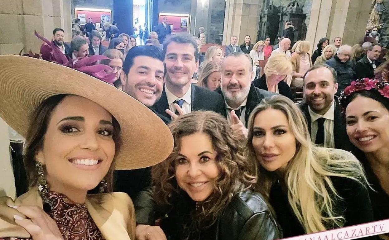 Paula Echevarría ha compartido varias imágenes de la celebración a través de sus redes sociales. 