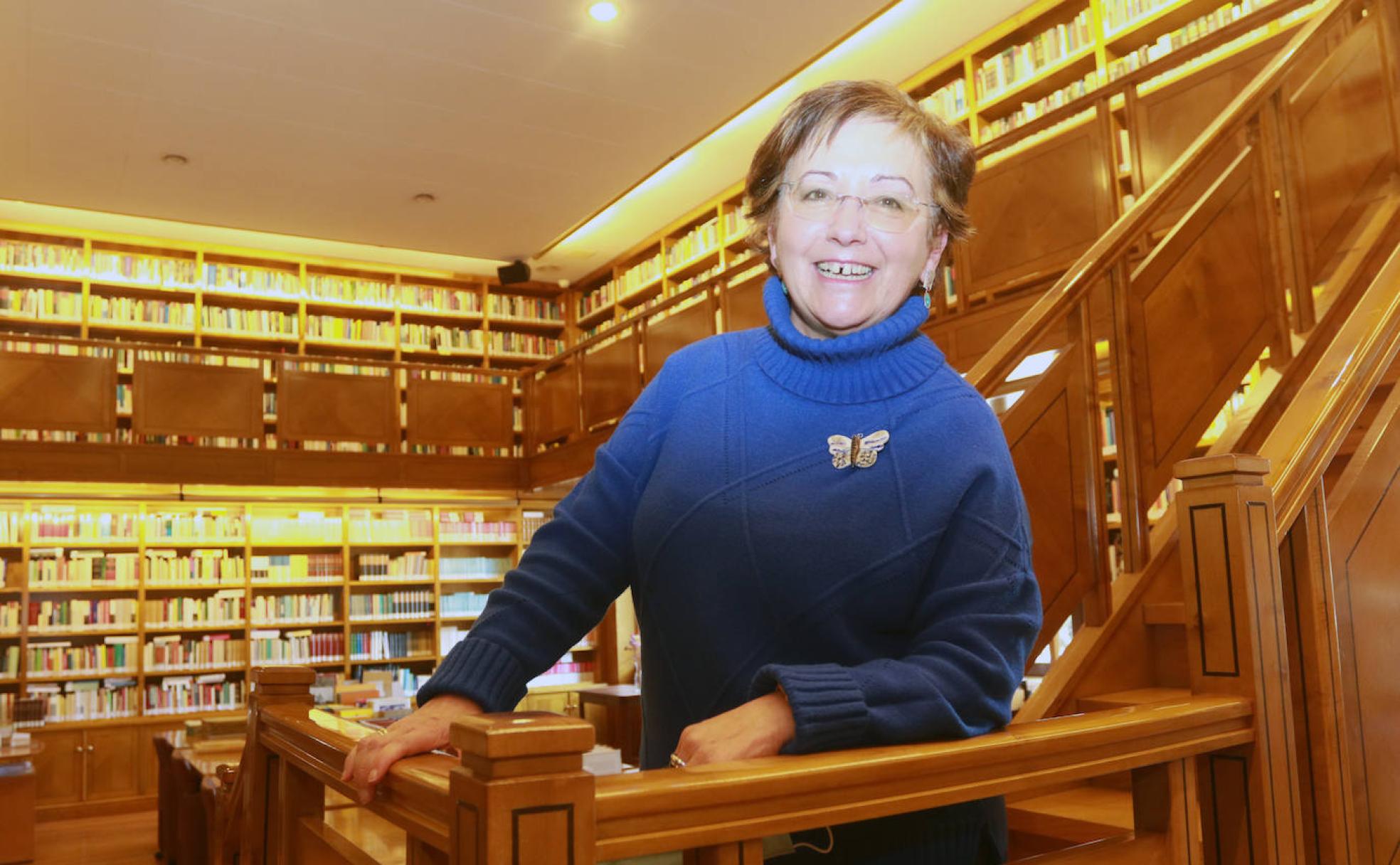 Josefina Velasco es la jefa del servicio de Biblioteca, Archivo y Documentación de la Junta 