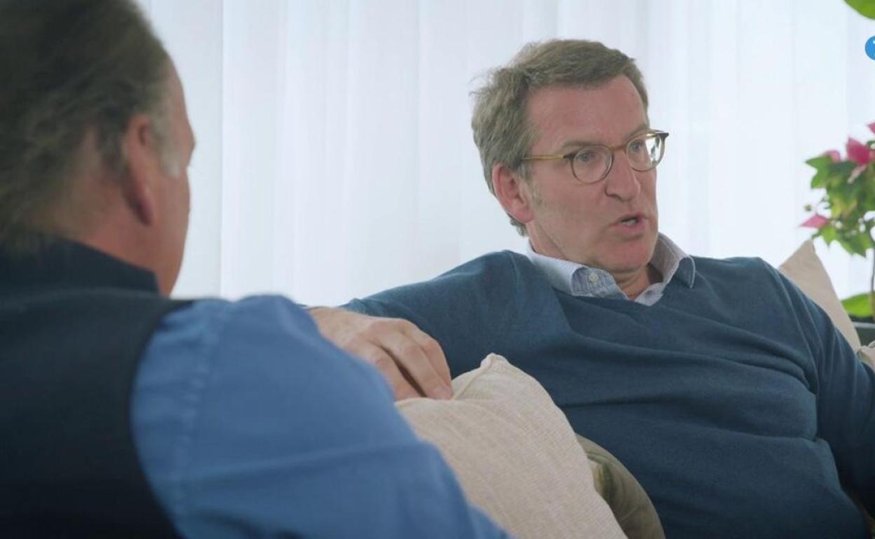 Alberto Núñez Feijóo, en 'Mi casa es la tuya'. 