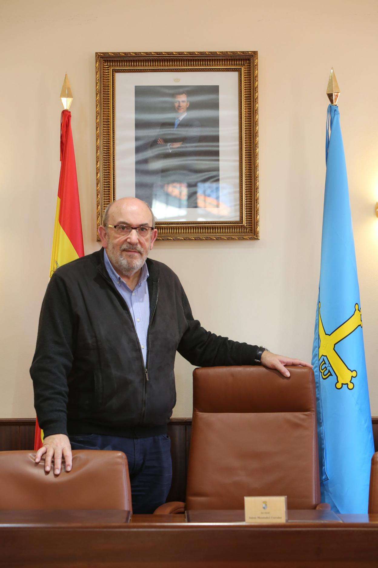El alcalde, Jaime Corrales. 