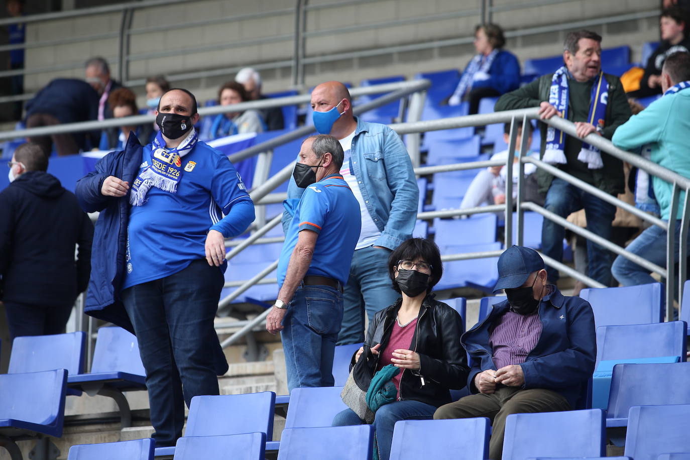 Fotos: ¿Estuviste en el Real Oviedo - Mirandés? ¡Búscate!