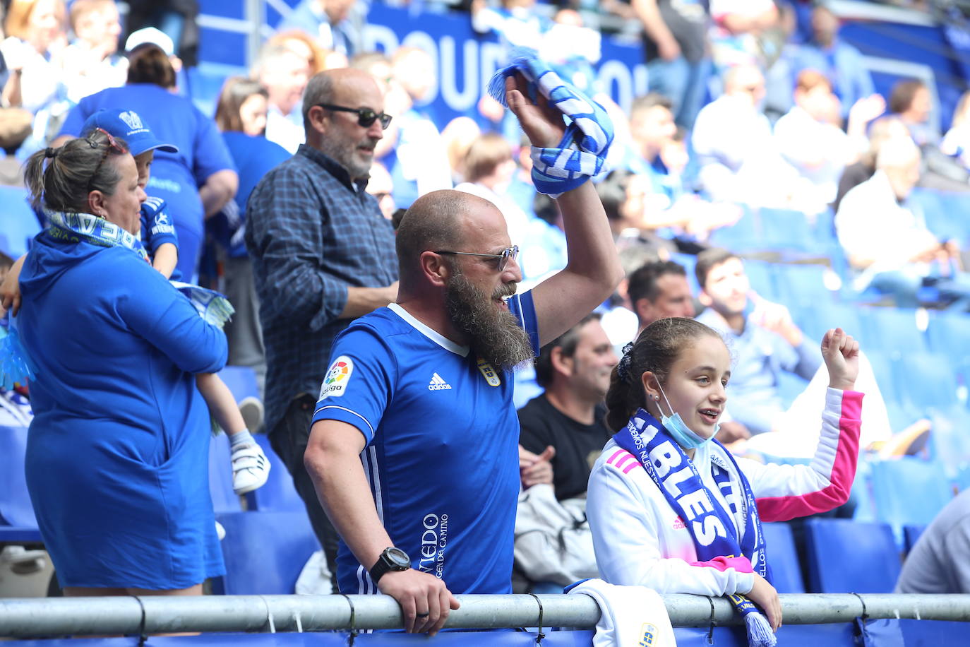 Fotos: ¿Estuviste en el Real Oviedo - Mirandés? ¡Búscate!