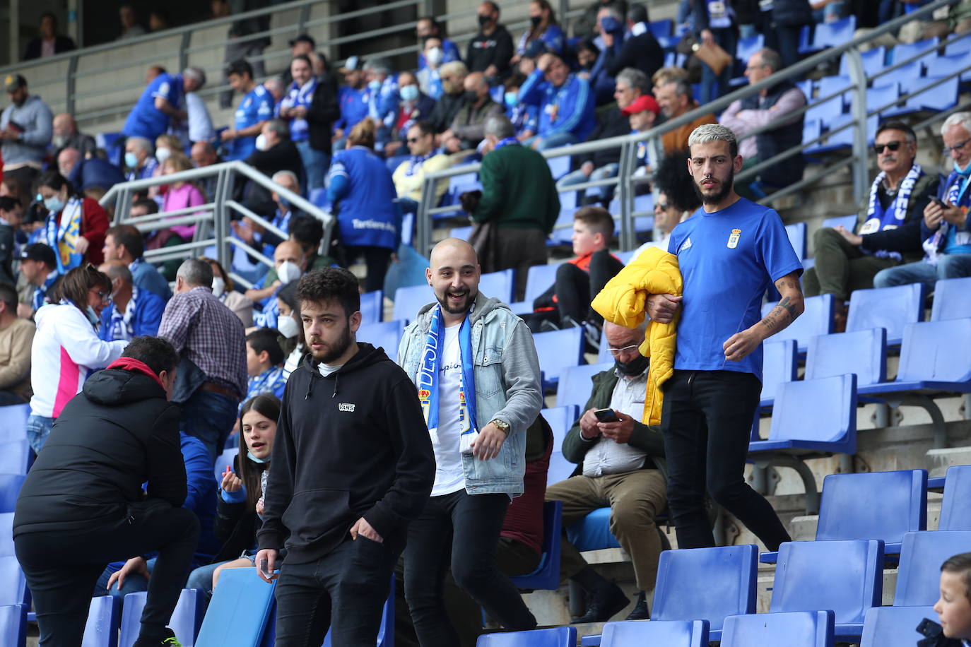 Fotos: ¿Estuviste en el Real Oviedo - Mirandés? ¡Búscate!