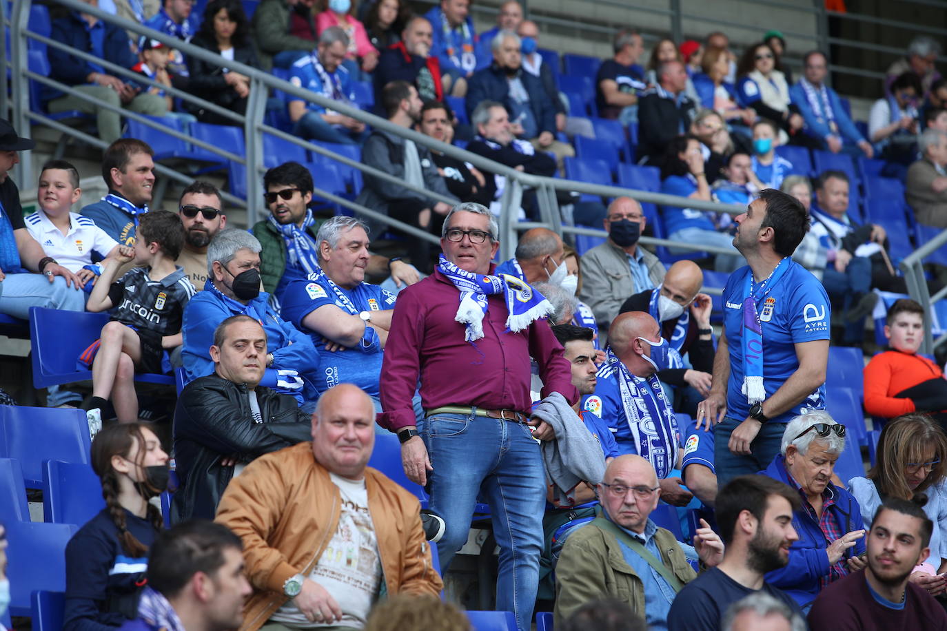 Fotos: ¿Estuviste en el Real Oviedo - Mirandés? ¡Búscate!
