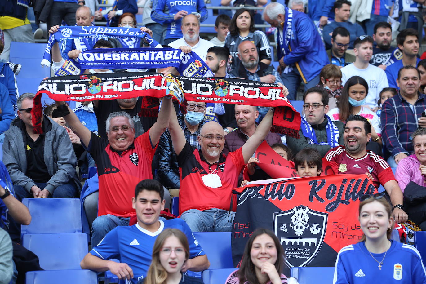 Fotos: ¿Estuviste en el Real Oviedo - Mirandés? ¡Búscate!