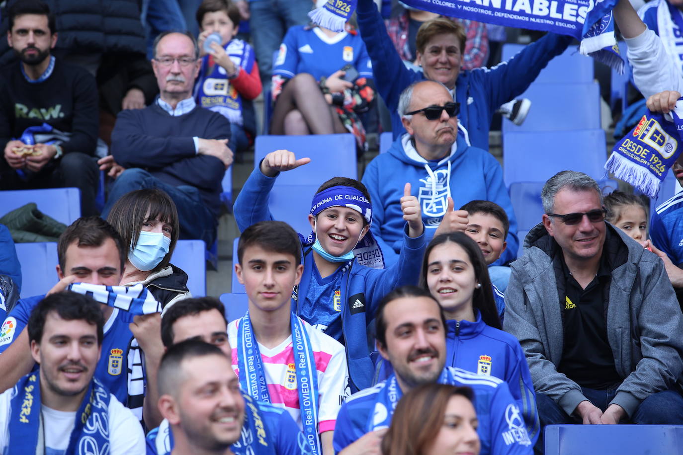 Fotos: ¿Estuviste en el Real Oviedo - Mirandés? ¡Búscate!