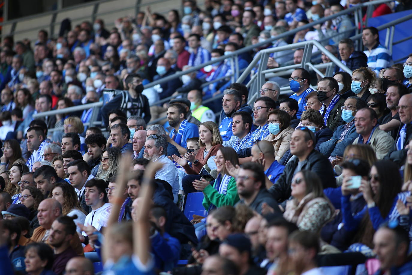 Fotos: ¿Estuviste en el Real Oviedo - Mirandés? ¡Búscate!