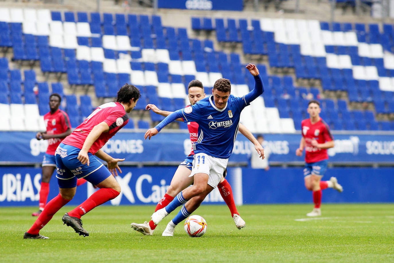 El Oviedo B ha conseguido el ansiado ascenso a Segunda RFEF ante el Colunga en un encuentro disputado en el Tartiere 