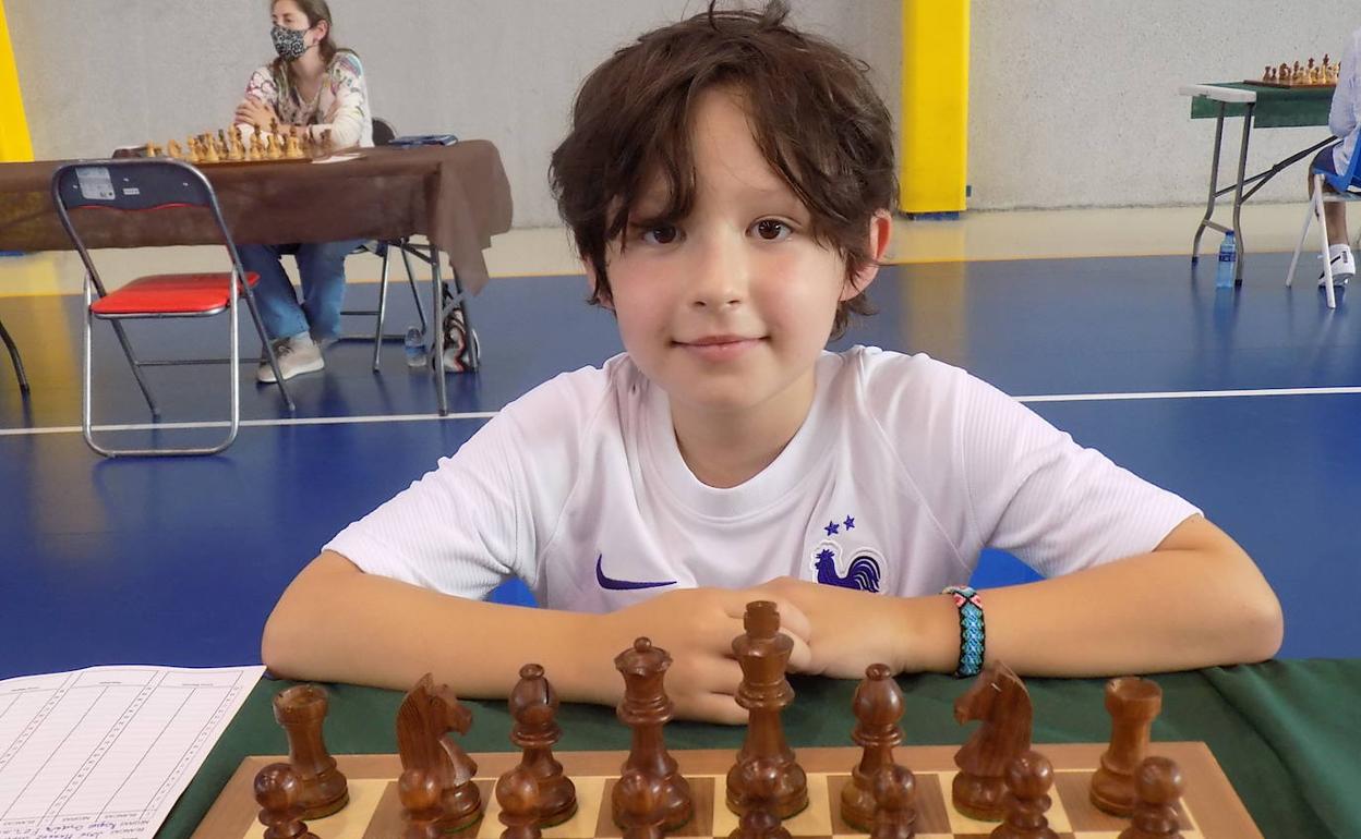 Roque Ordiz, primer tablero del Ciudad Naranco.