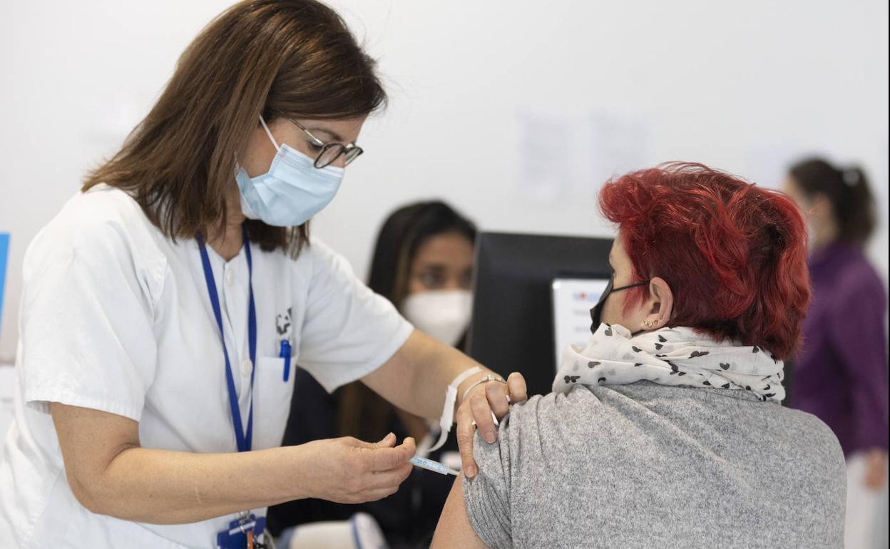 Vacunación contra el coronavirus. 