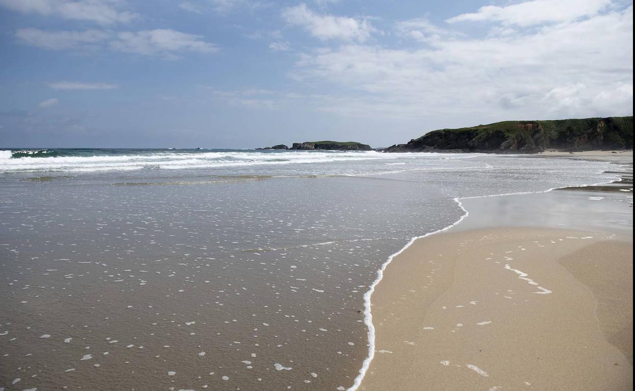 Playa de Peñarronda, en Tapia de Casariego.