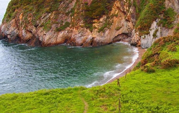 Cala Saliencia, en Cudillero.