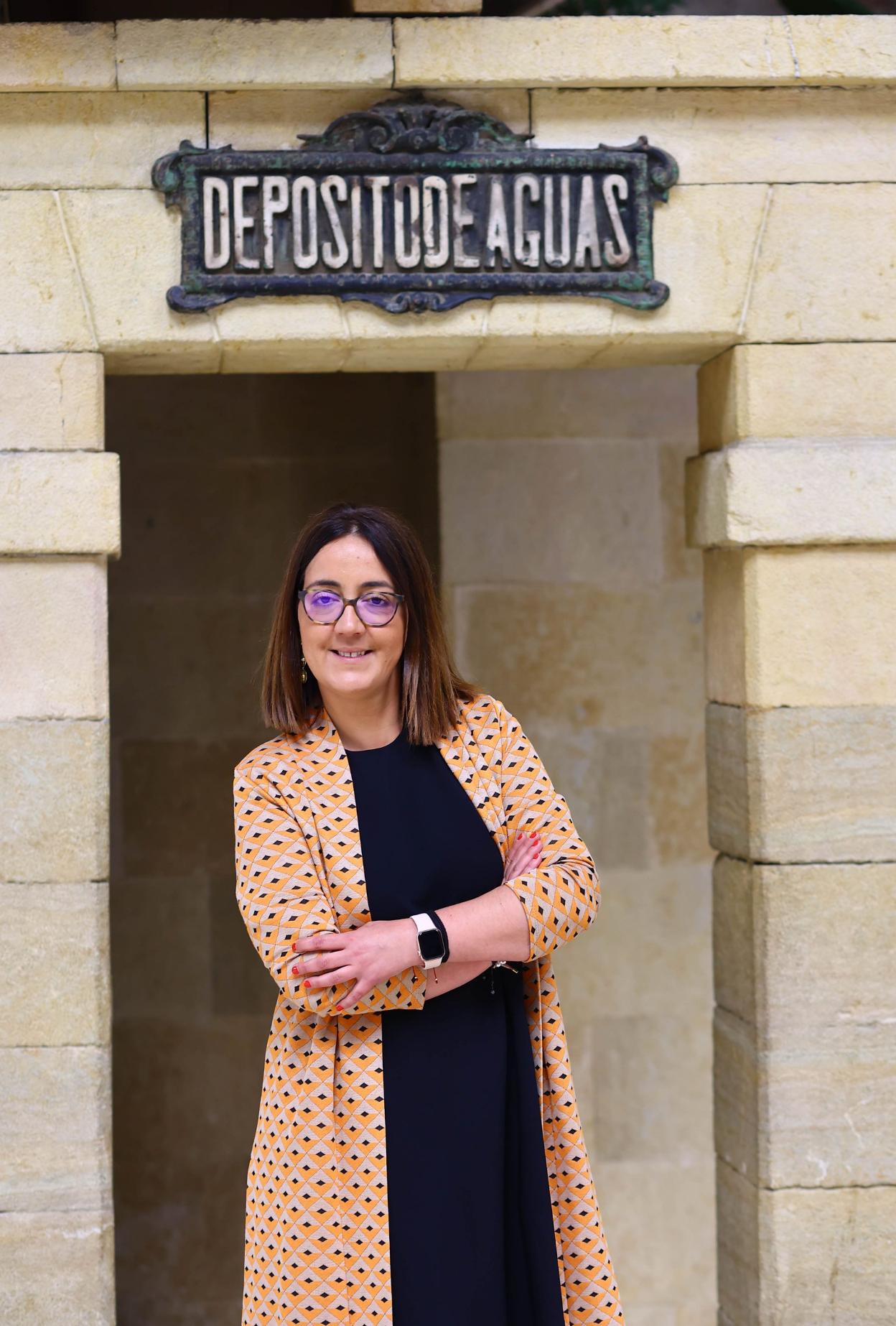 La edil Covadonga Díaz, esta semana en Oviedo.