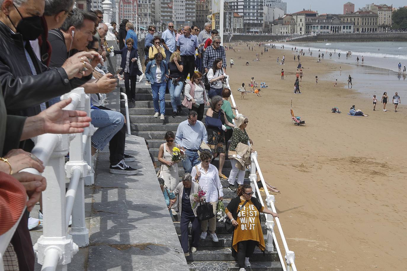 El joven gijonés, devoto del Ceares y apasionado del 'surfing' y la naturaleza, falleció en la isla asiática de Sri Lanka a consecuencia de un fatal accidente de moto el pasado mes de abril.