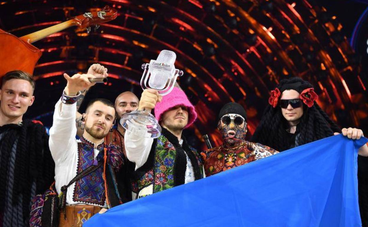 Ucrania gana Eurovisión 2022.