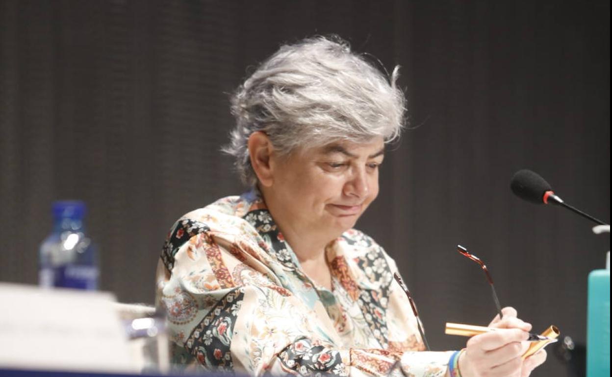 La alcaldesa de Gijón, Ana González. 