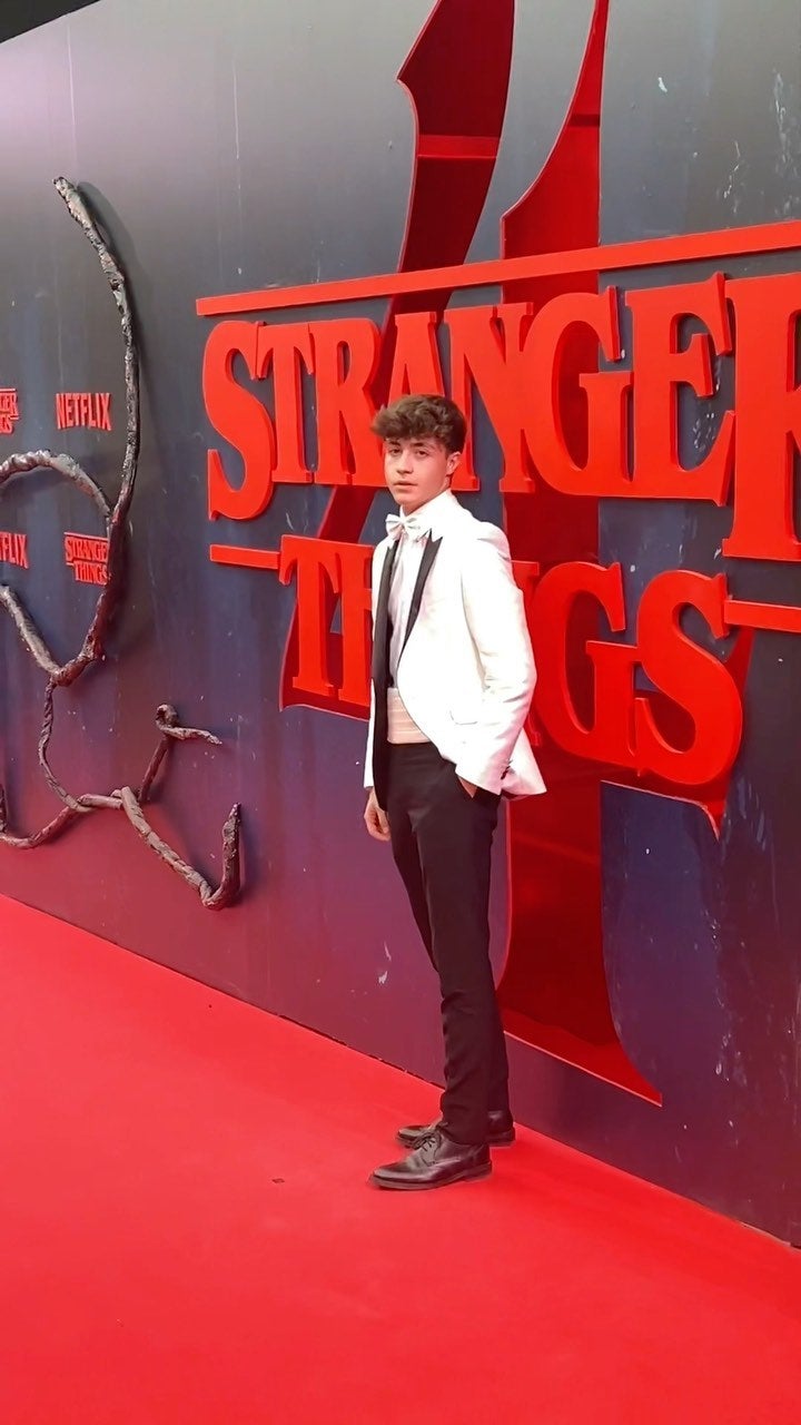 Juan Pérez, uno de los invitados a la 'premier'. 