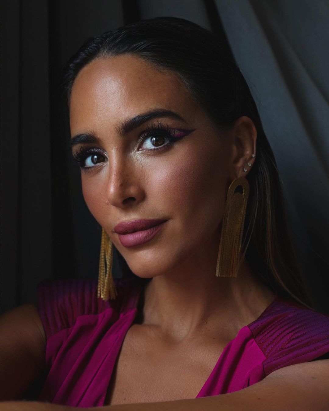 Rocío Osorno, apostó por un 'look' arriesgado. 