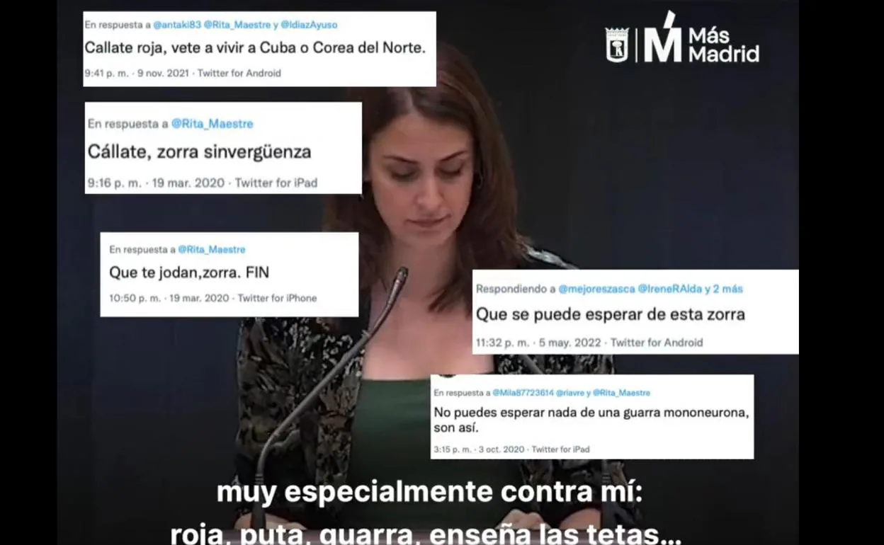 La respuesta de Rita Maestre a quienes la llaman «zorra» | El Comercio:  Diario de Asturias