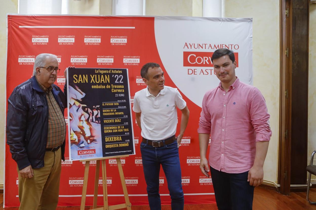 Rafael Alonso, Iván Fernández y Jorge Suárez.