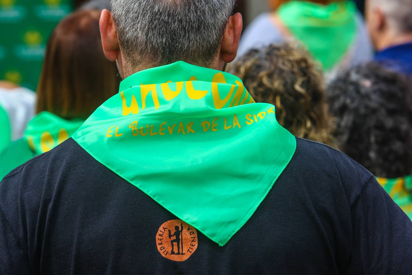 Fotos: Multitudinaria Preba de la Sidra en Gascona