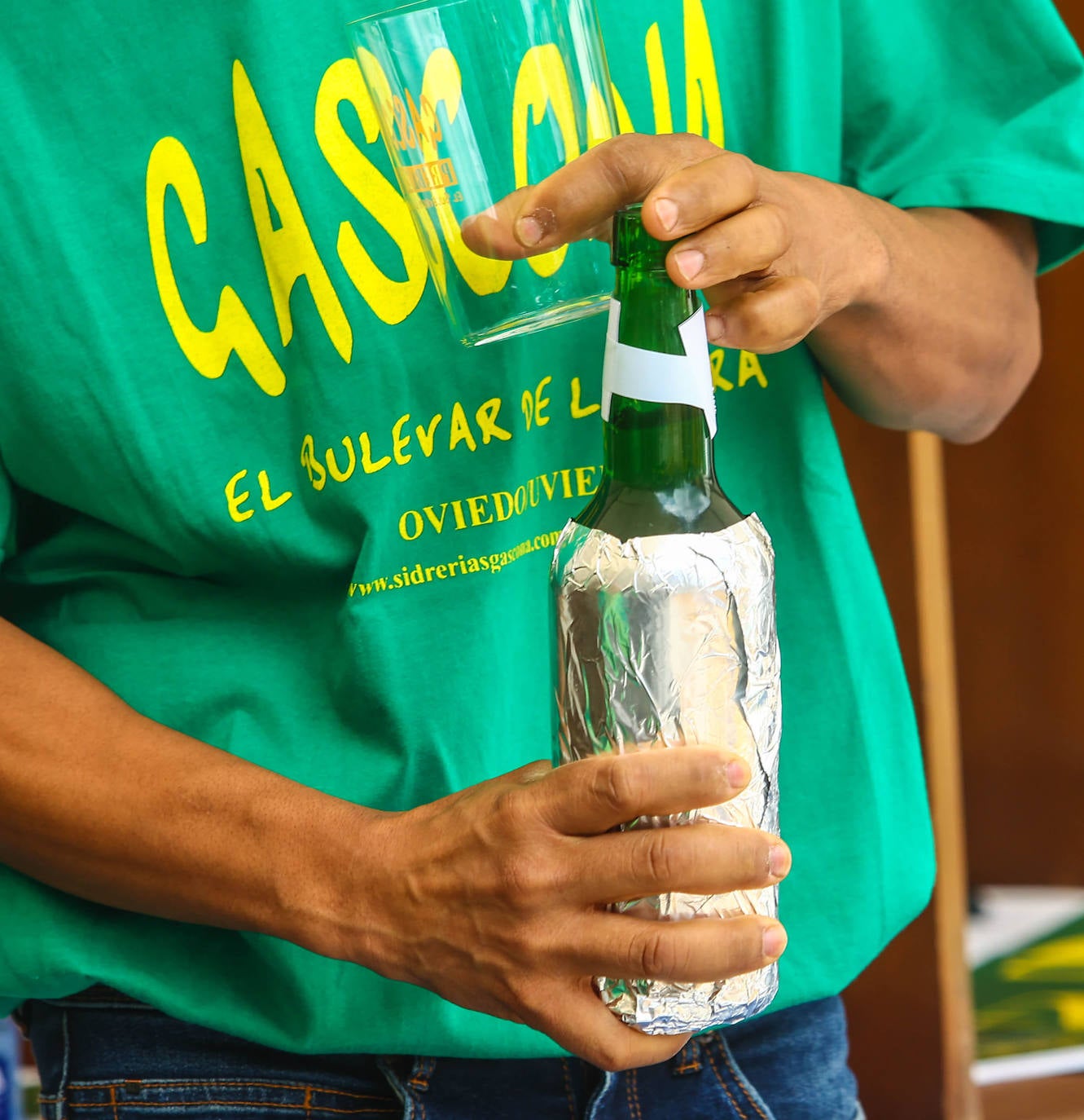 Fotos: Multitudinaria Preba de la Sidra en Gascona