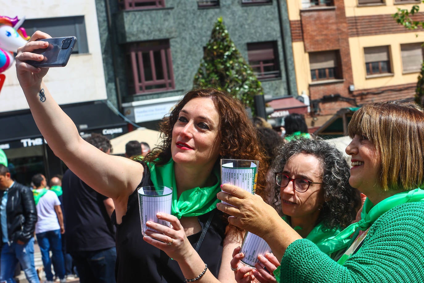 Fotos: Multitudinaria Preba de la Sidra en Gascona