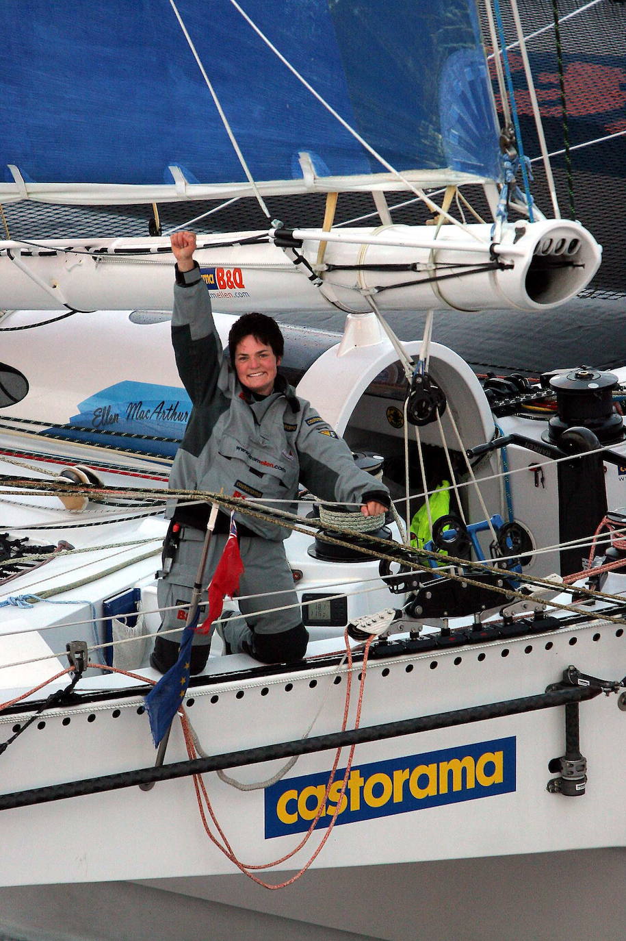 Ellen MacArthur (Derbyshire, 1976) acaba de alzarse con el Premio Princesa de Asturias de Cooperación Internacional 2022 por su trabajo al frente de la fundación que lleva su nombre frent al cambio climático.